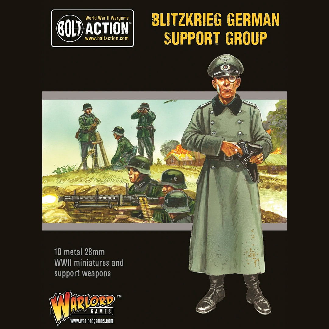BLITZKRIEG GERMAN SUPPORT GROUP (HQ, MORTAR & MMG)