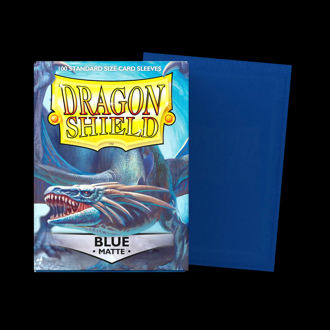 DRAGON SHIELD - 100 SLEEVES MATTE – BLUE