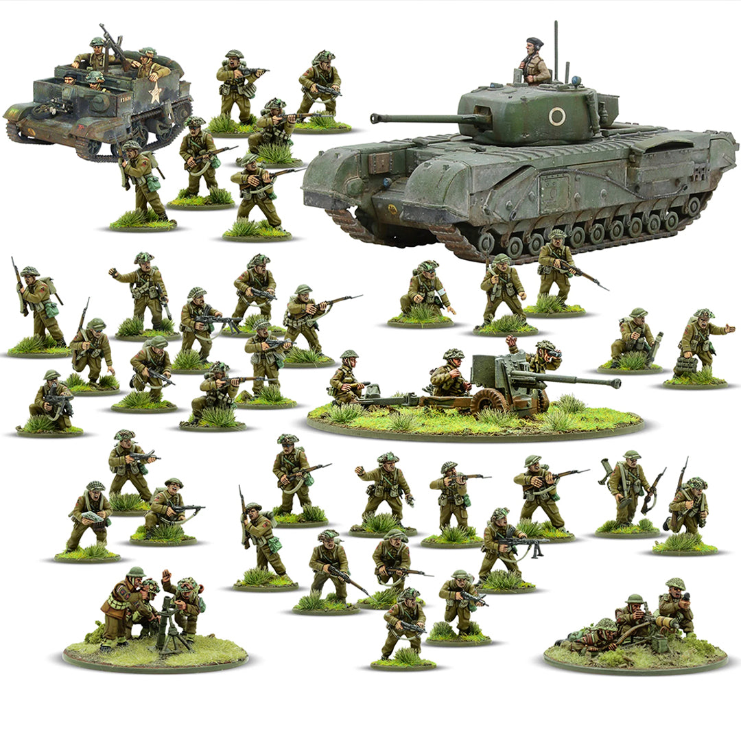 BRITISH & CANADIAN ARMY (1943-45) STARTER ARMY