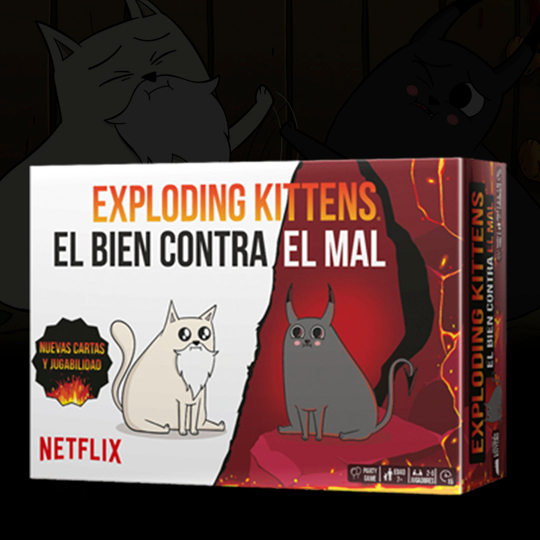 EXPLODING KITTENS: EL BIEN CONTRA EL MAL