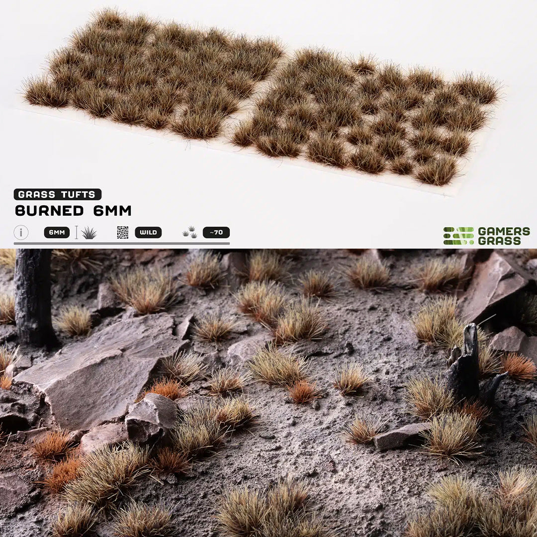 Burned Tufts 6mm - Wild Tufts