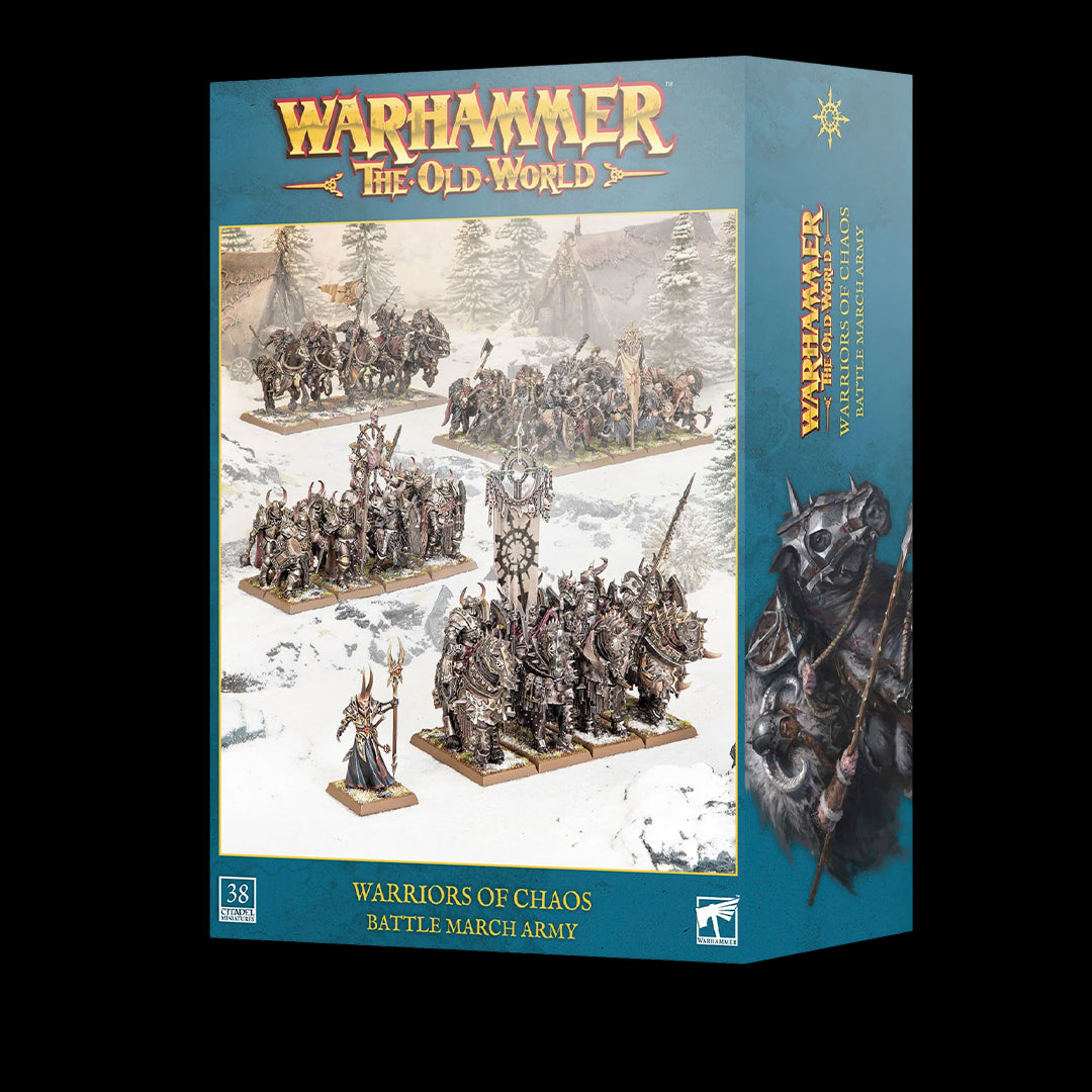 THE OLD WORLD: WARRIORS OF CHAOS -Warriors of Chaos: Battle March Army