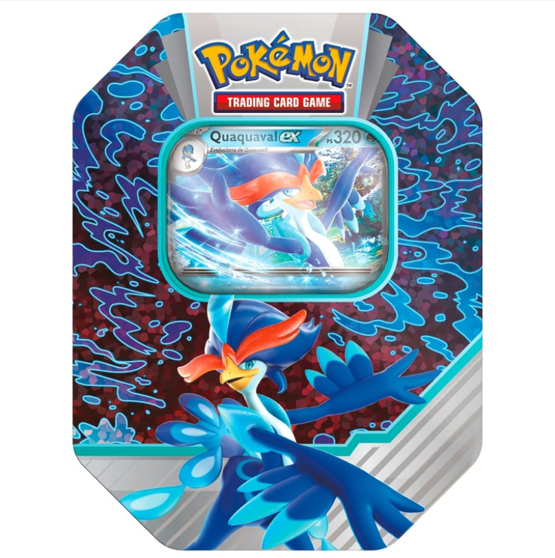 POKEMON TCG: LATA COMPAÑEROS DE PALDEA - INGLÉS