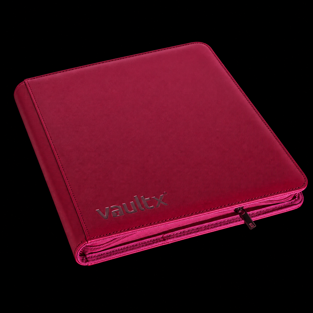 Vault X: Exo-Tec Zip Binder12-Pocket - Metallic Red - (480 huecos)