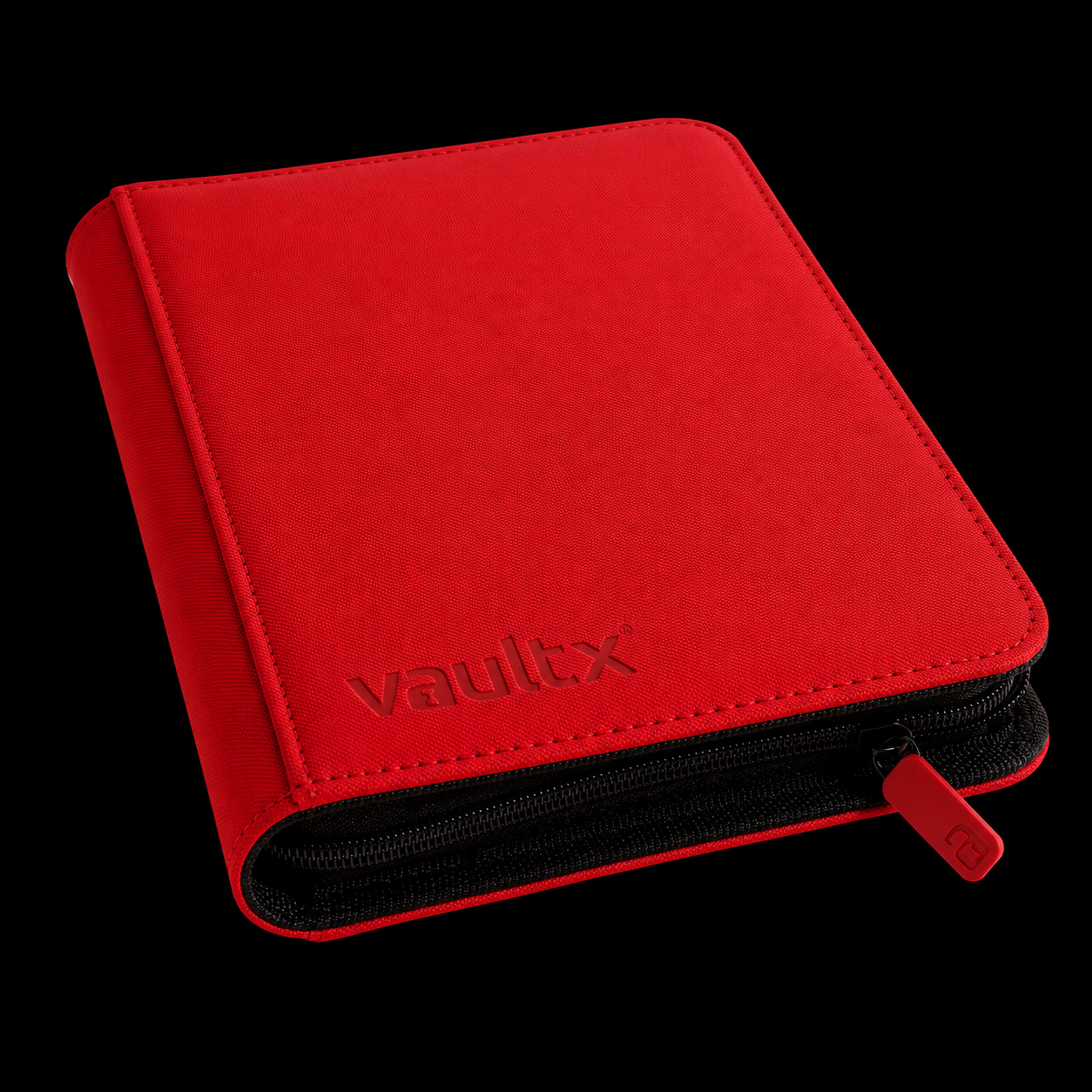 Vault X: Exo-Tec Zip Binder4-Pocket - Red - (160 huecos)
