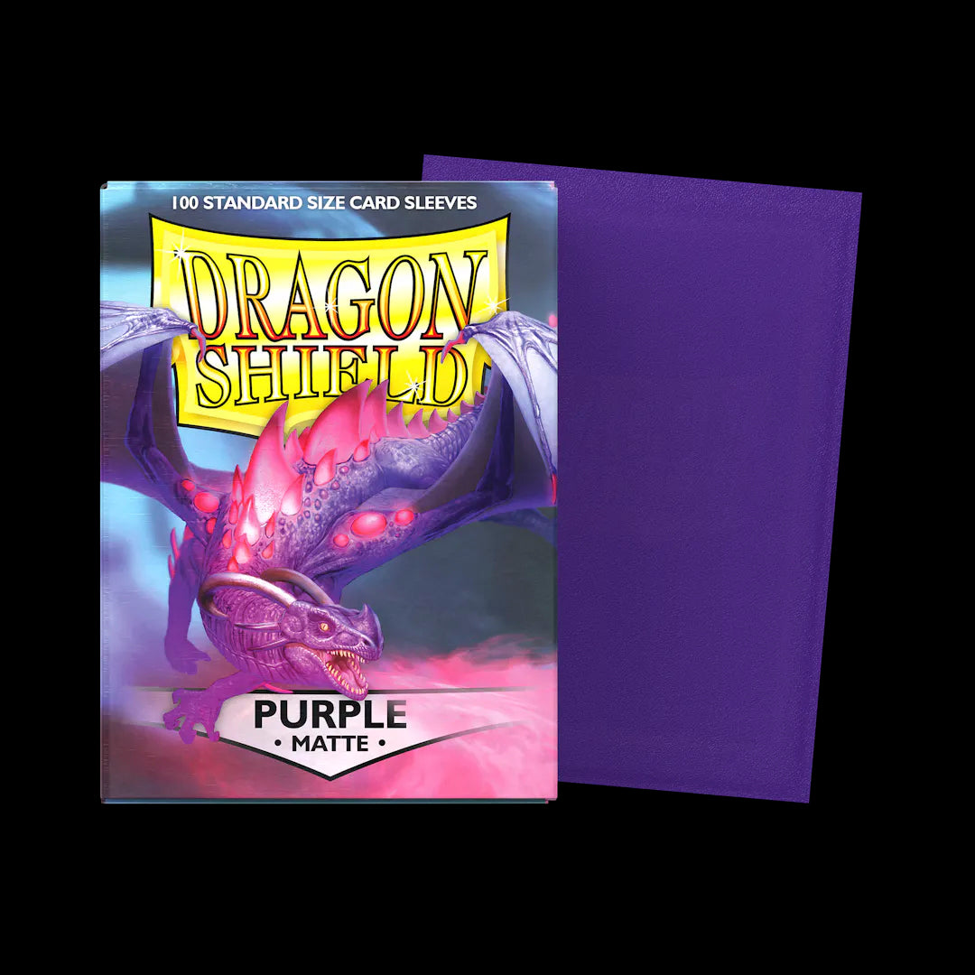 DRAGON SHIELD - 100 SLEEVES MATTE - PURPLE