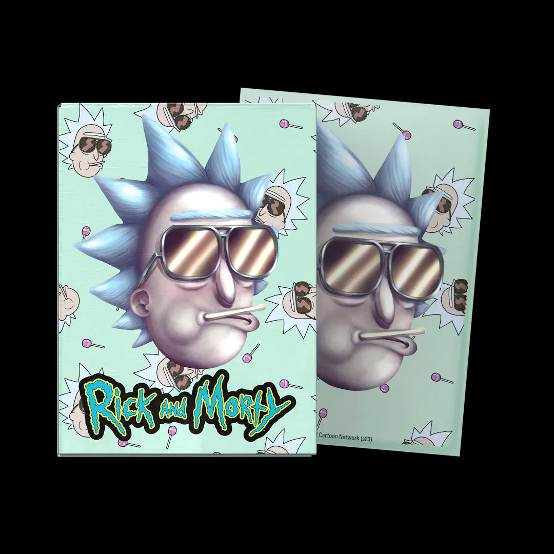 DRAGON SHIELD: FUNDAS STANDAR MATE - RICK Y MORTY