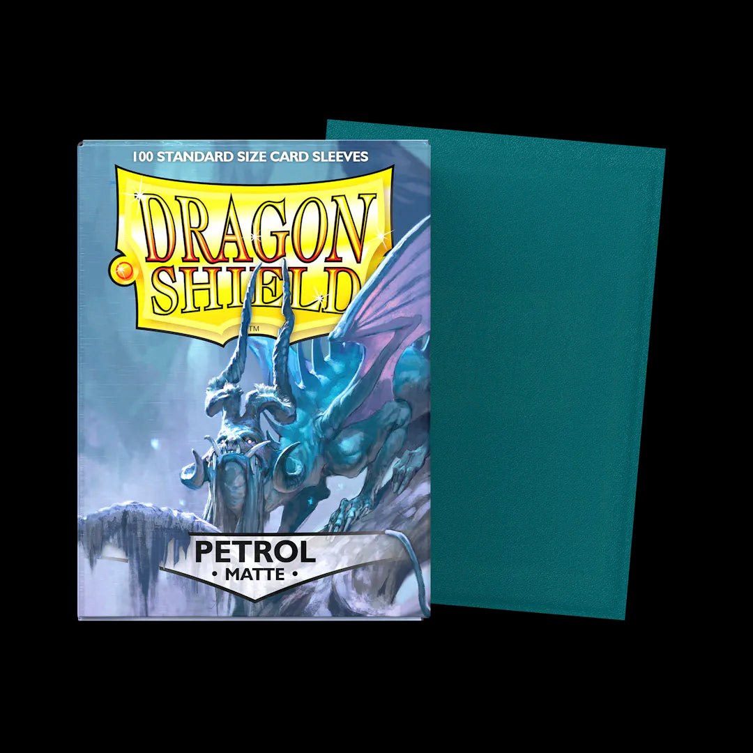 DRAGON SHIELD - 100 SLEEVES MATTE – PETROL