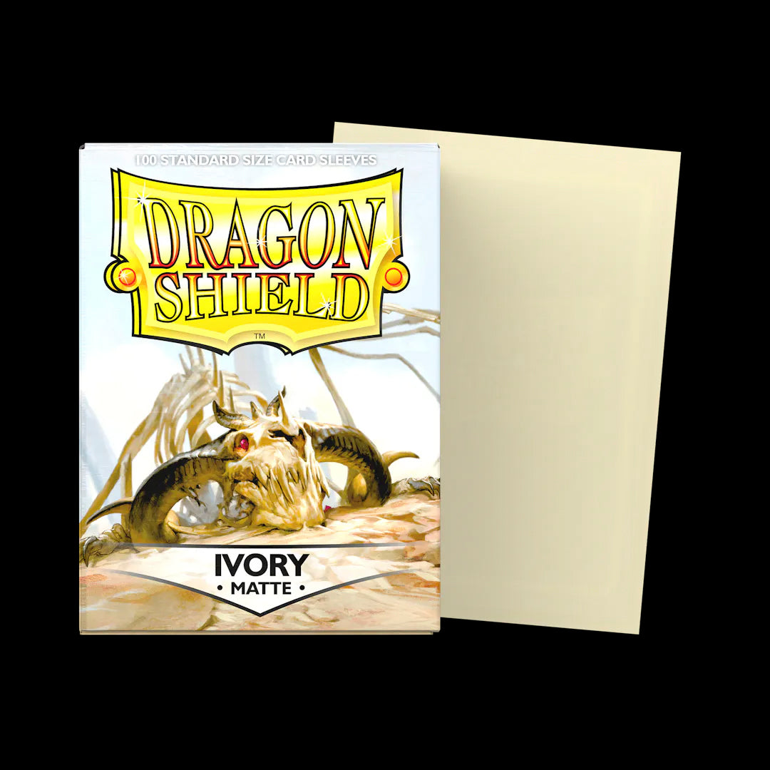 DRAGON SHIELD - 100 SLEEVES MATTE - IVORY