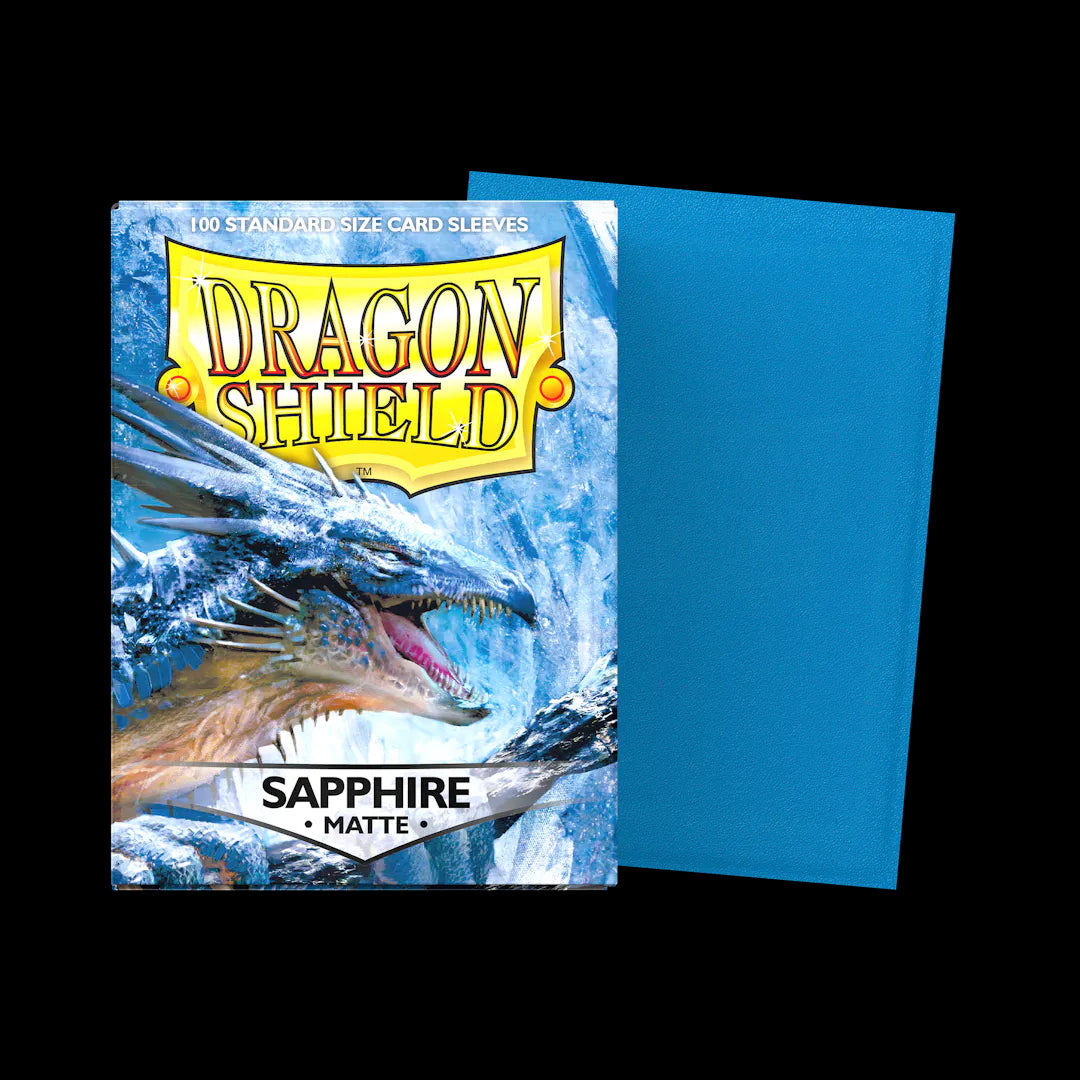 DRAGON SHIELD - 100 SLEEVES MATTE - BLUE SAPPHIRE
