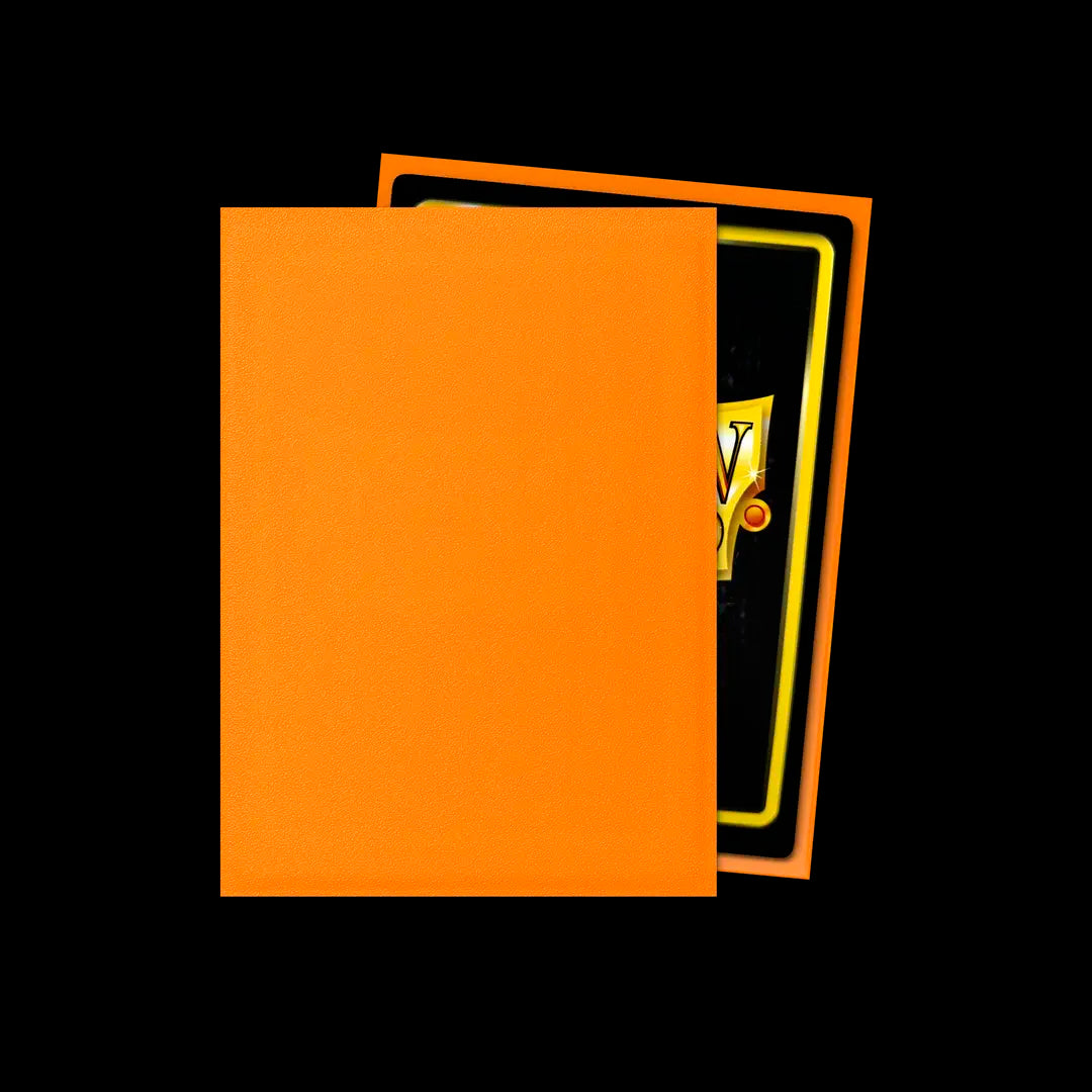 DRAGON SHIELD - 100 SLEEVES MATTE - ORANGE
