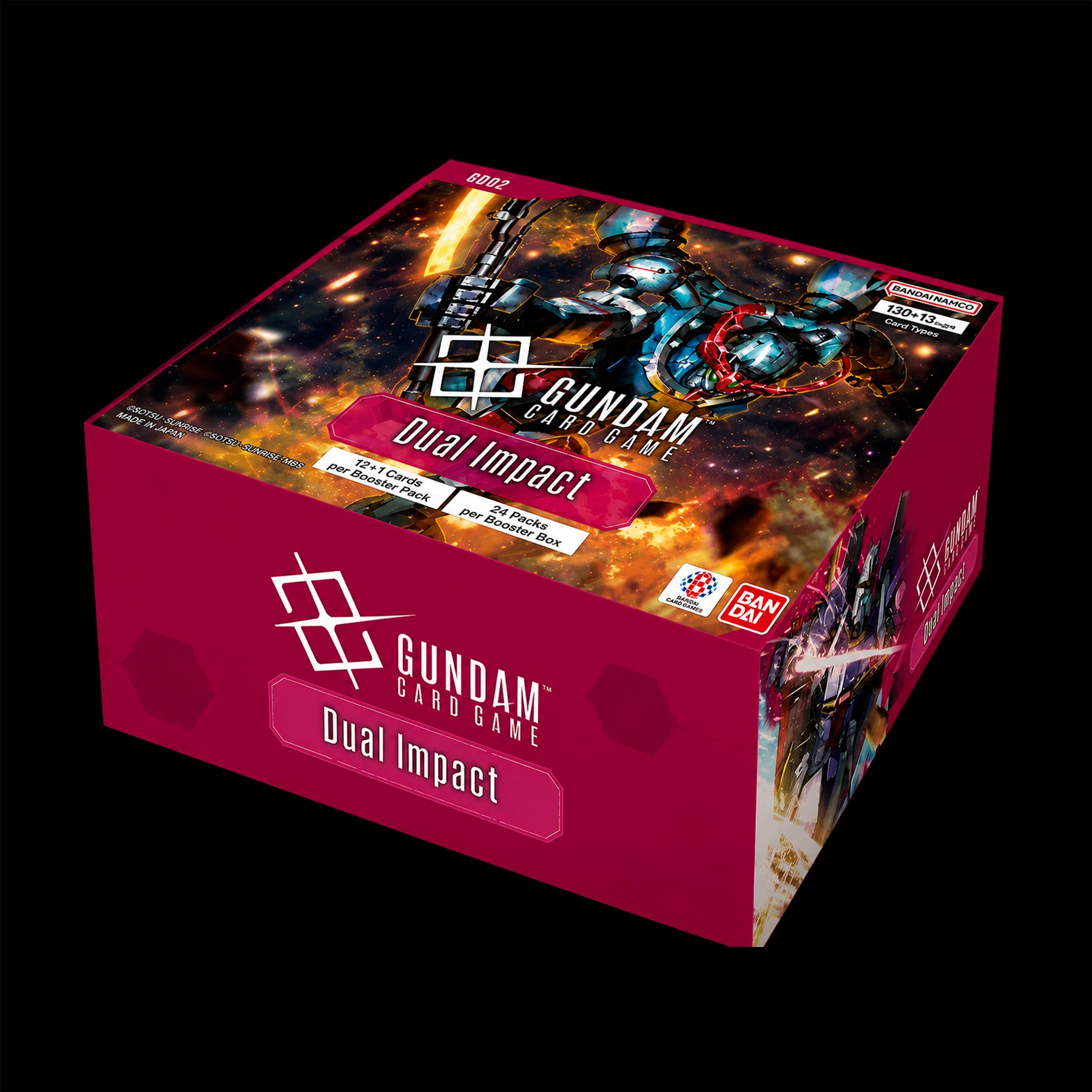 GUNDAM TCG: CAJA DE SOBRES - DUAL IMPACT - (GDO2)
