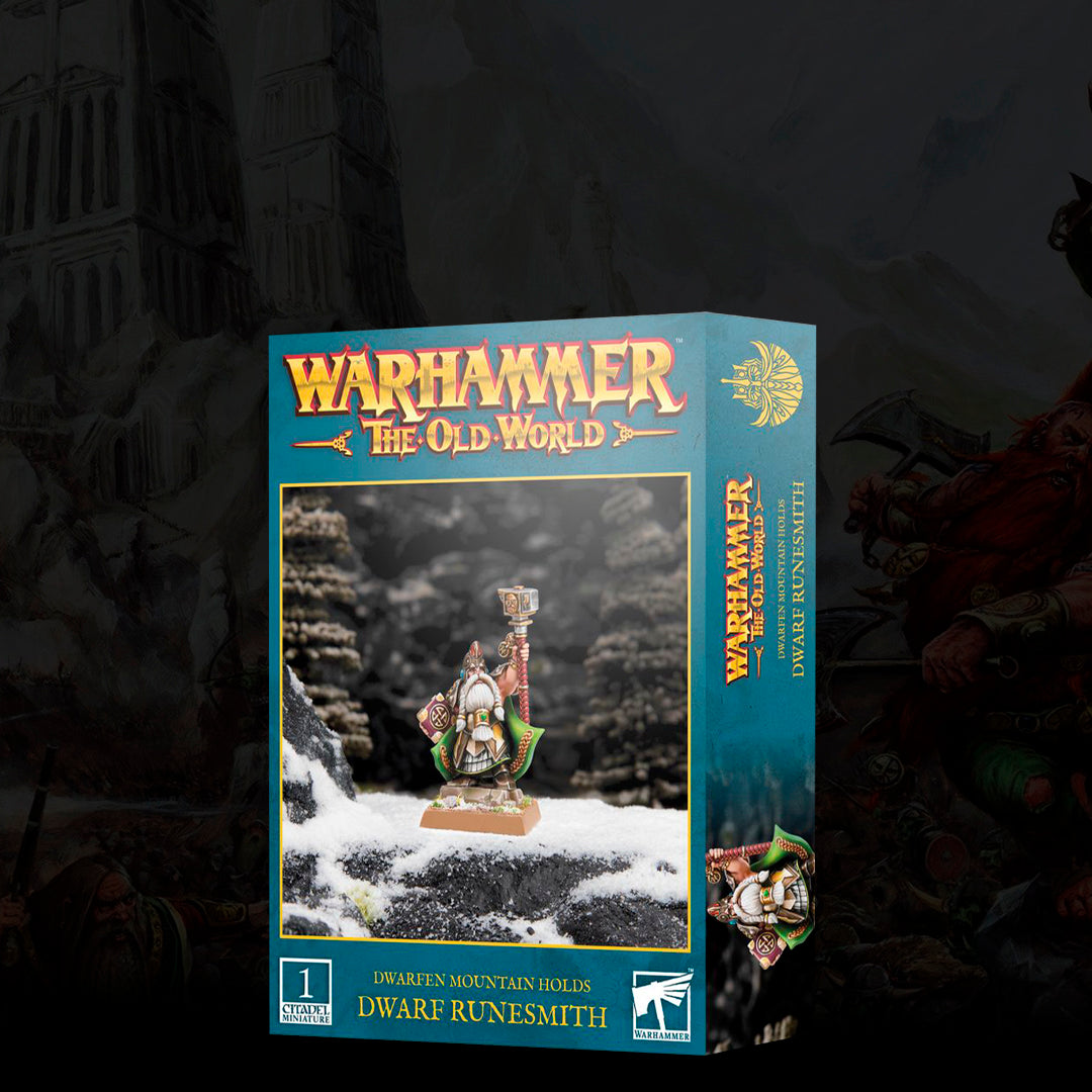 OLD WORLD: DWARFEN MOUNTAIN HOLDS - DWARF RUNESMITH