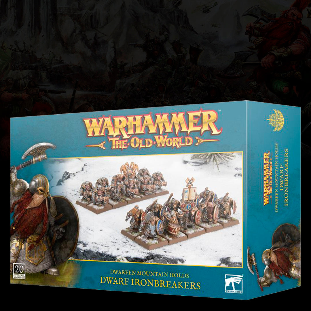 OLD WORLD: DWARFEN MOUNTAIN HOLDS - DWARF IRONBREAKERS