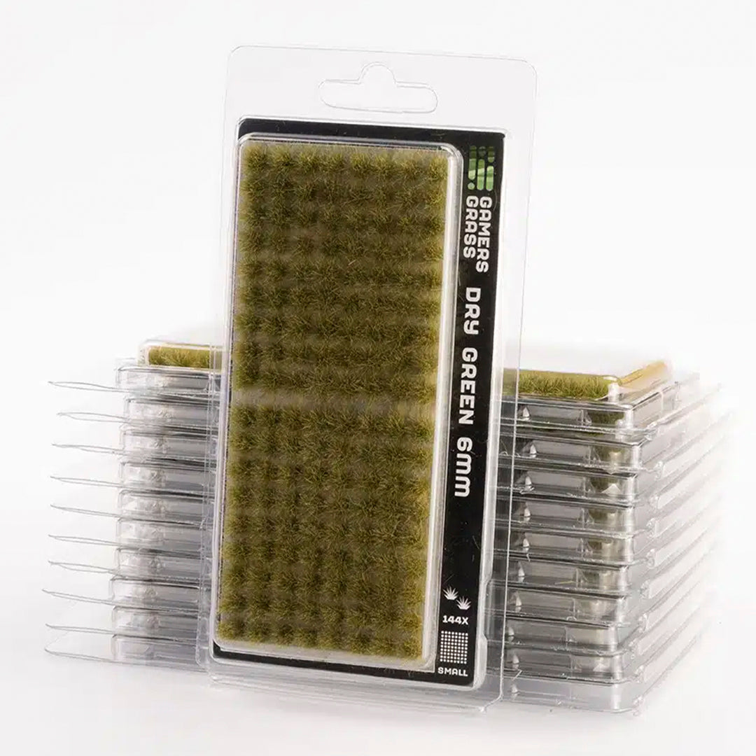 Dry Green 6mm - Small Tufts