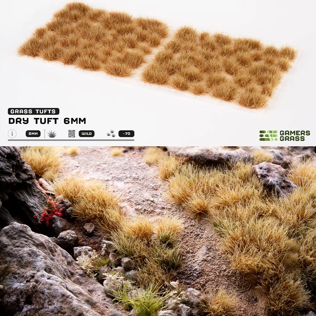 Dry Tuft 6mm - Wild Tufts