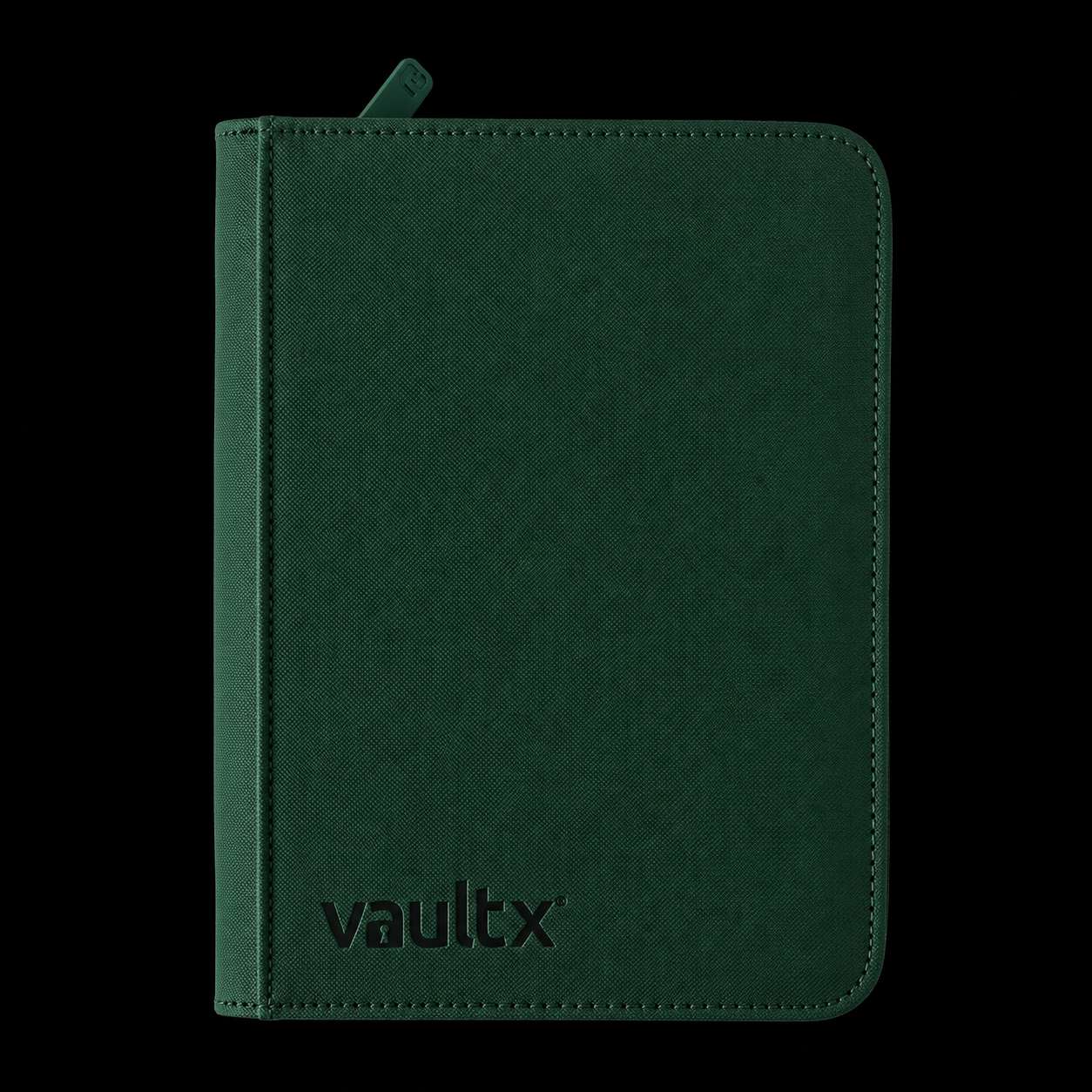 Vault X: Exo-Tec Zip Binder4-Pocket - Forest Green - (160 huecos)