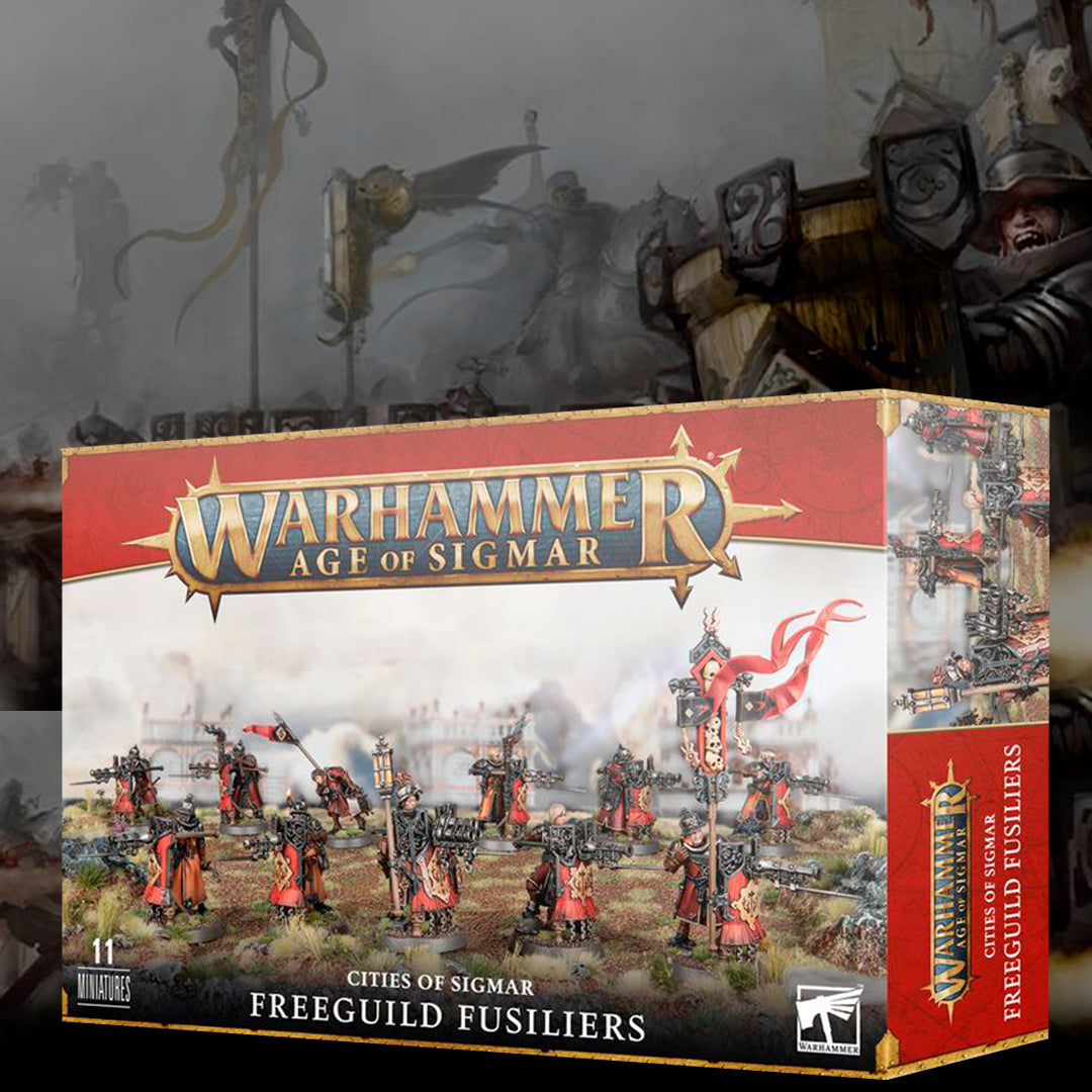 CITIES OF SIGMAR: FUSILEROS DEL GREMIO LIBRE