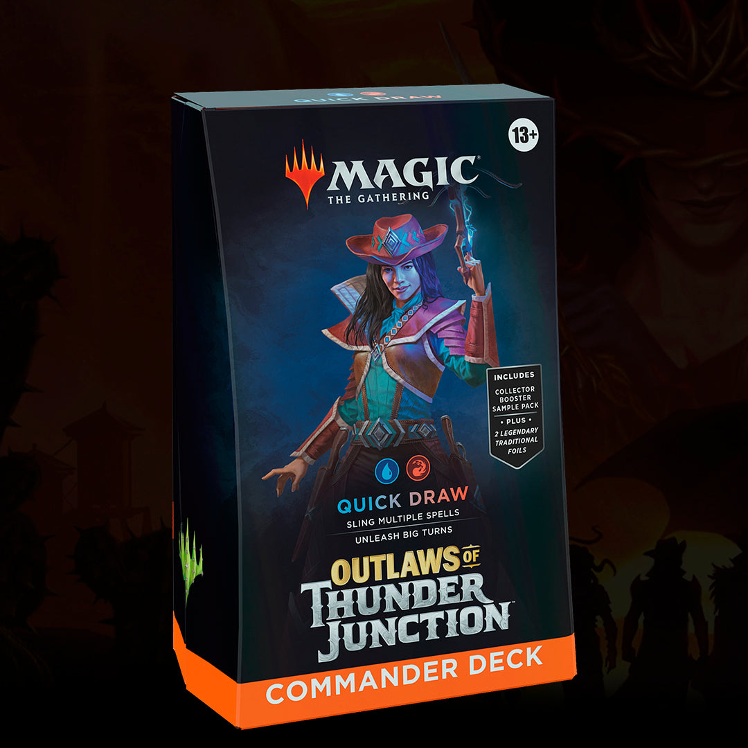 MAGIC THE GATHERING: OUTLAWS OF THUNDER JUNCTION - GRAND LARCENY COMANDER DECK - (INGLÉS)