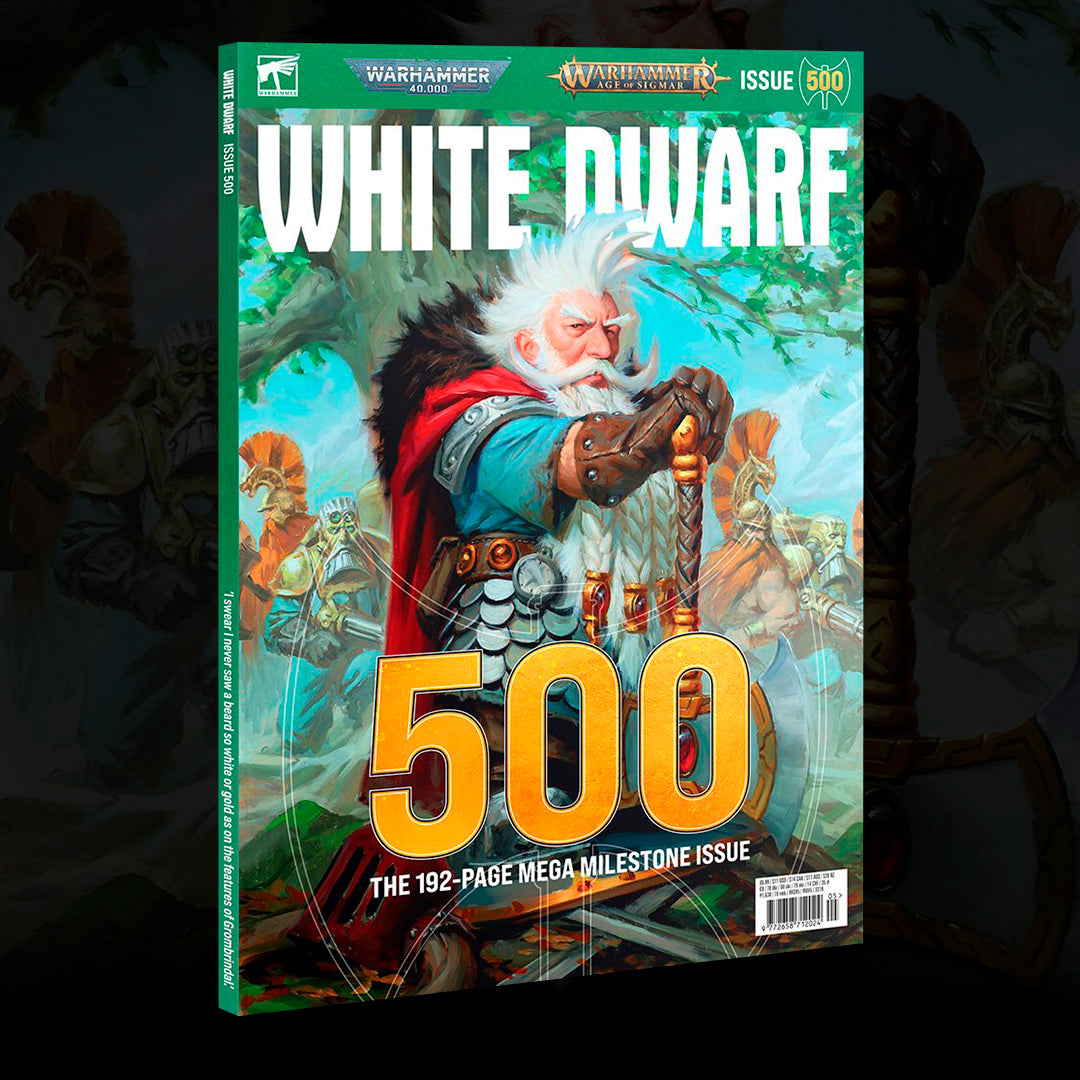 GROMBRINDAL: THE WHITE DWARF (ISSUE 500)