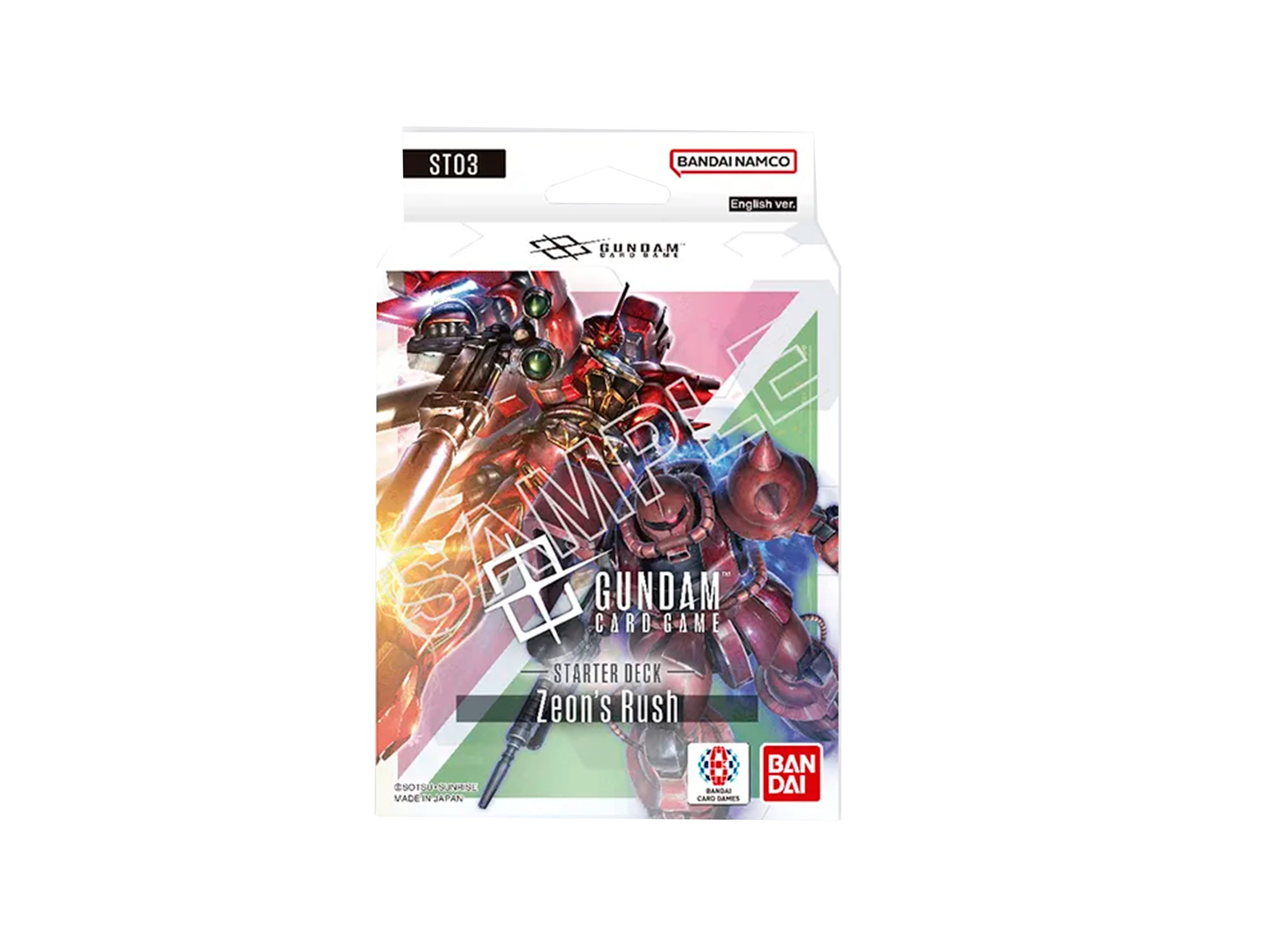 GUNDAM TCG: STARTER DECKS ST01-04