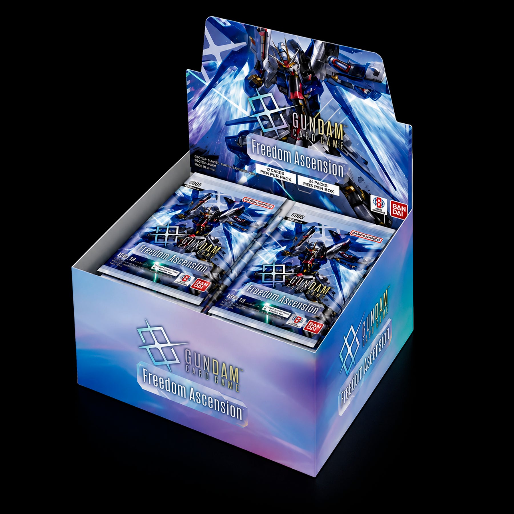 GUNDAM TCG: CAJA DE SOBRES - FREEDOM ASCENSION - (GDO5)