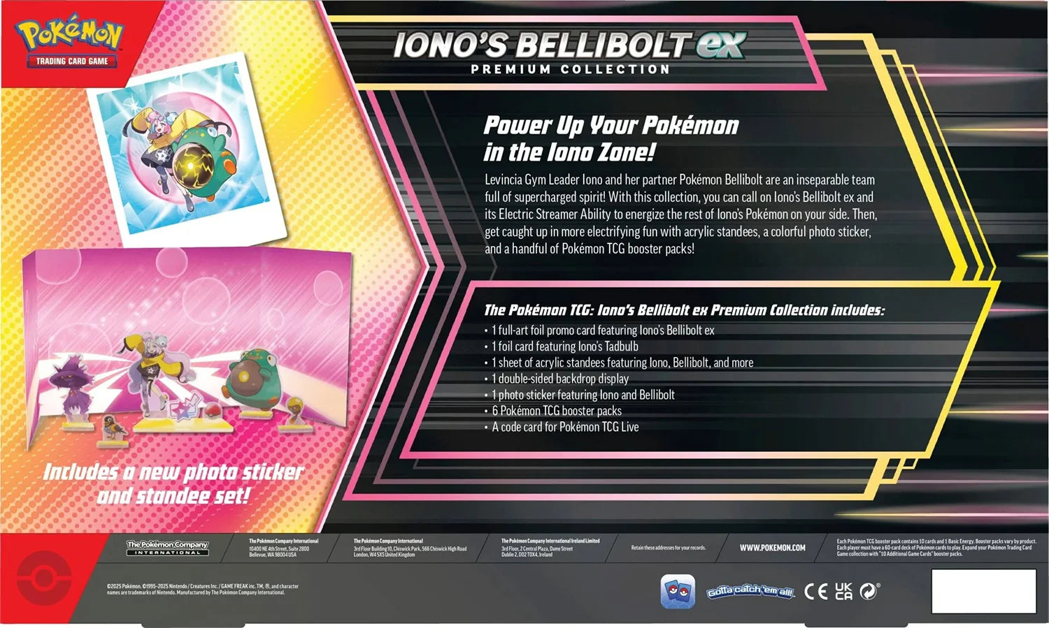POKEMON TCG IONO EX PREMIUM COLLECTION - ESPAÑOL