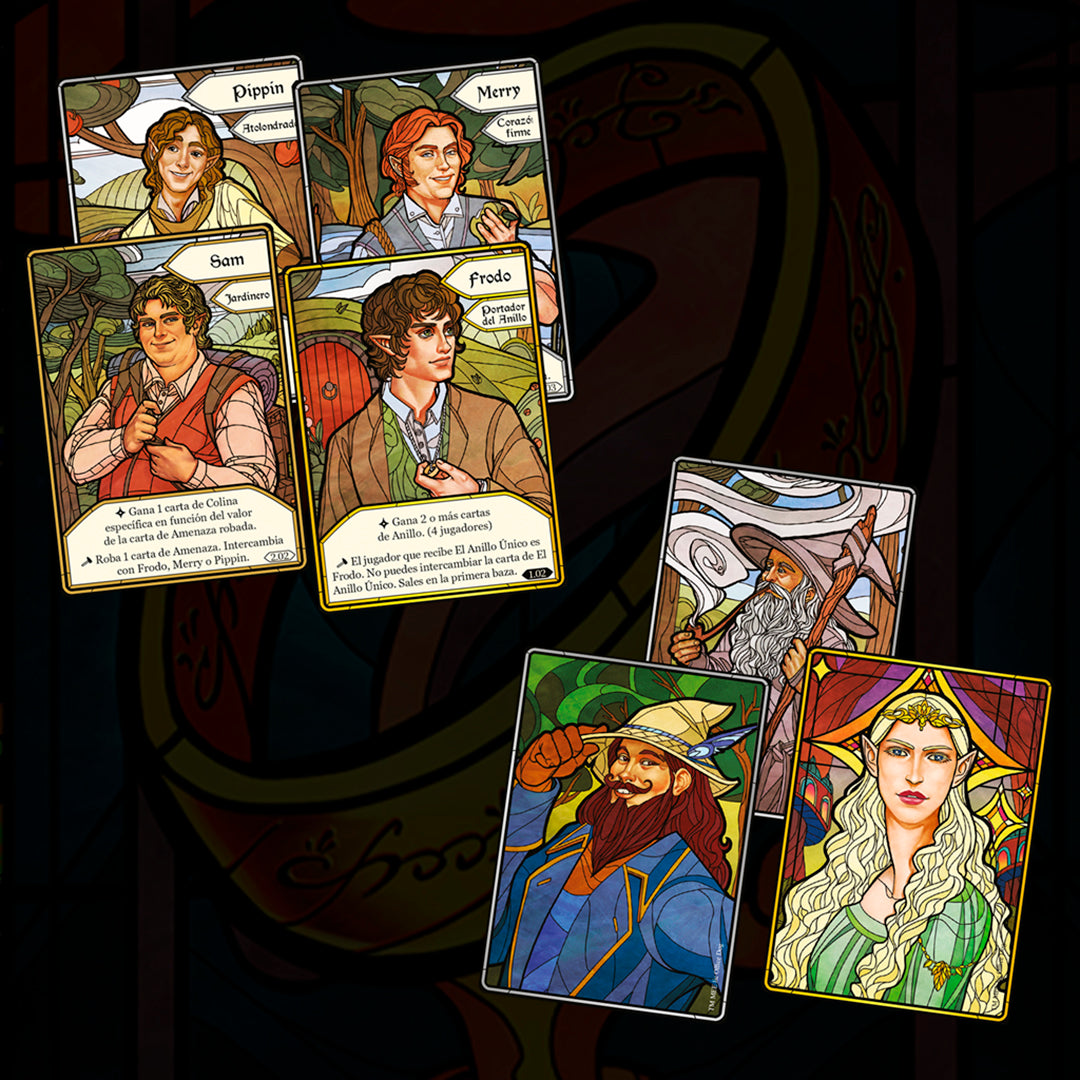 LA COMUNIDAD DEL ANILLO: EL JUEGO DE BAZAS