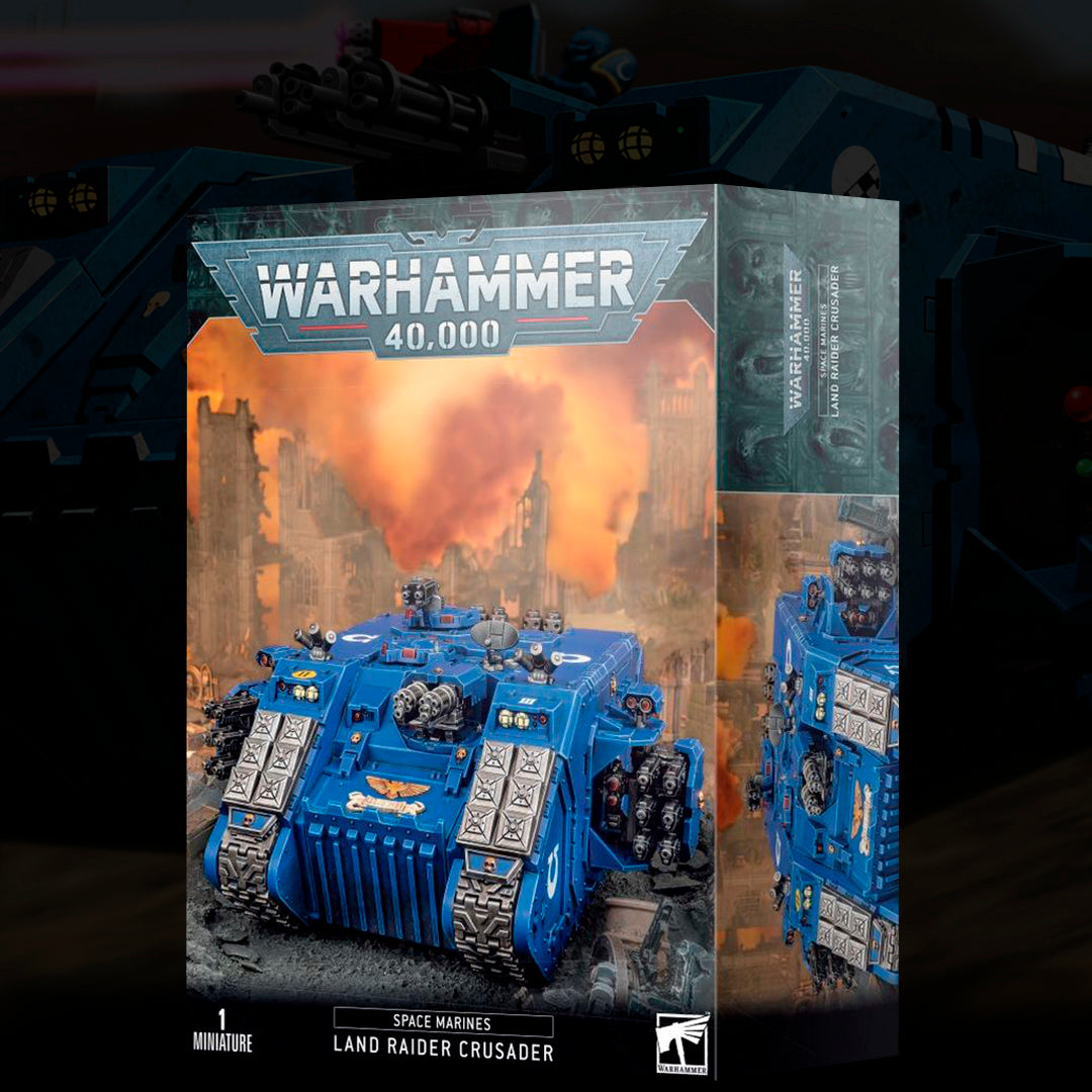 LAND RAIDER CRUZADO DE LOS MARINES ESPACIALES