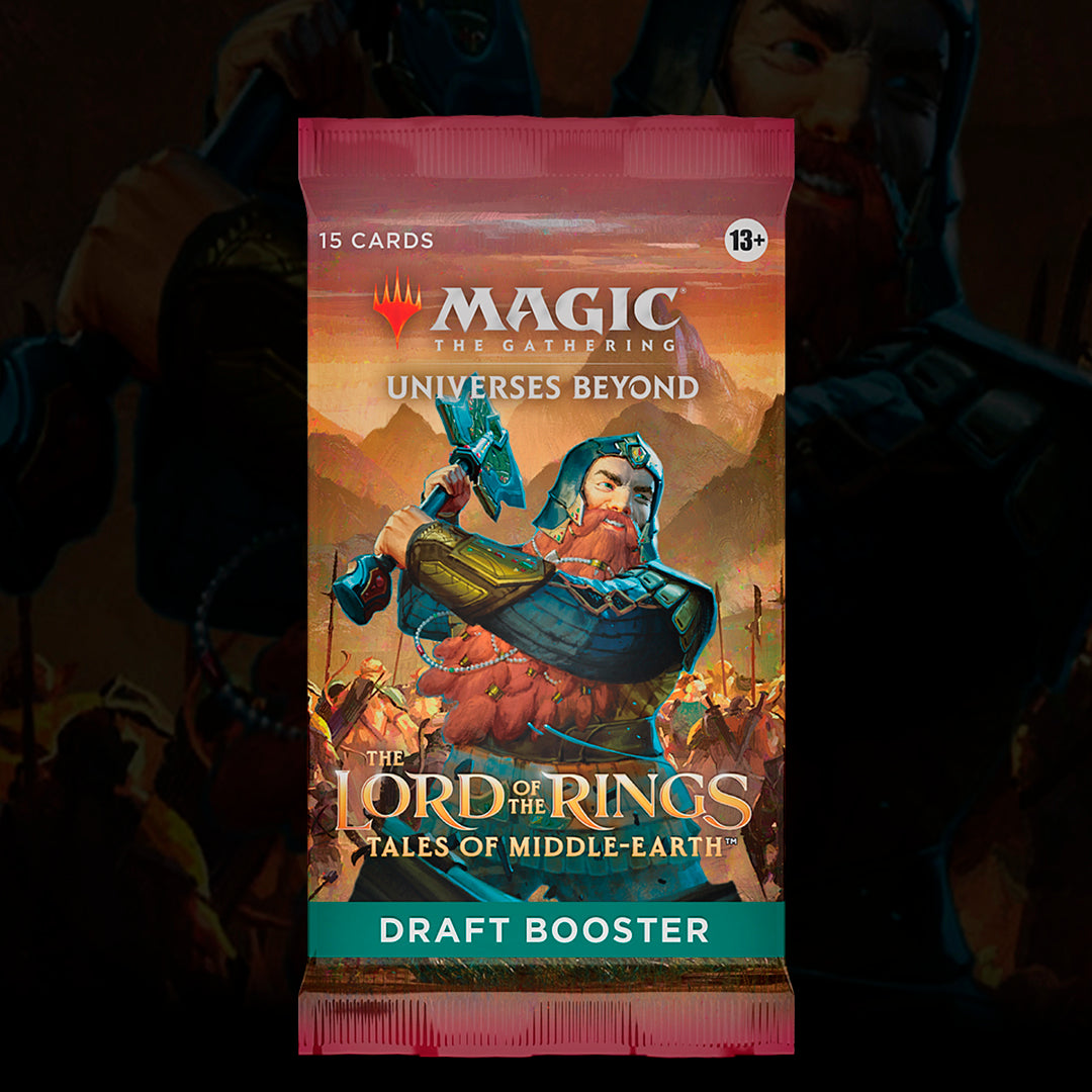 MAGIC THE GATHERING: LORD OF THE RINGS TALES OF MIDDLE-EARTH - DRAFT BOOSTER PACK - (INGLÉS)