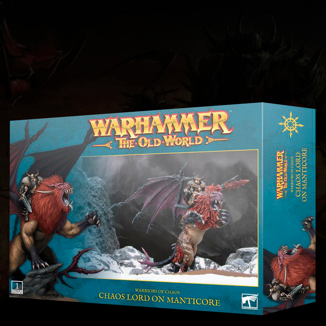 OLD WORLD: WARRIORS OF CHAOS - LORD ON MANTICORE