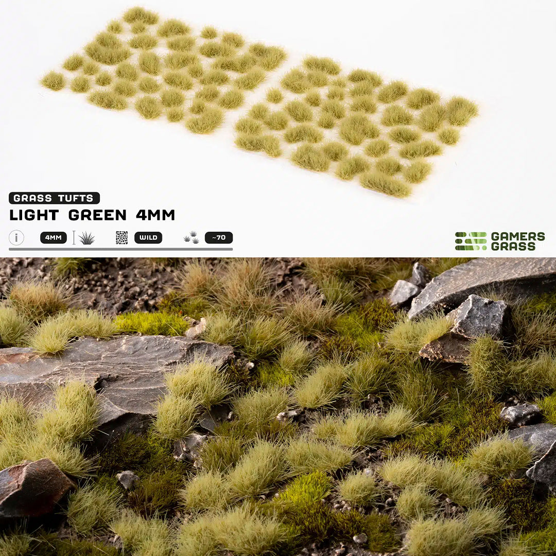 Light Green 4mm - Wild Tufts