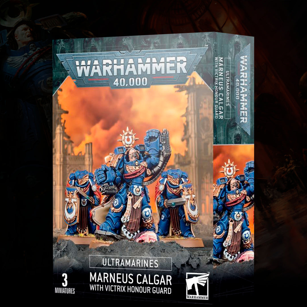 MARNEUS CALGAR CON GUARDIA DE HONOR VICT