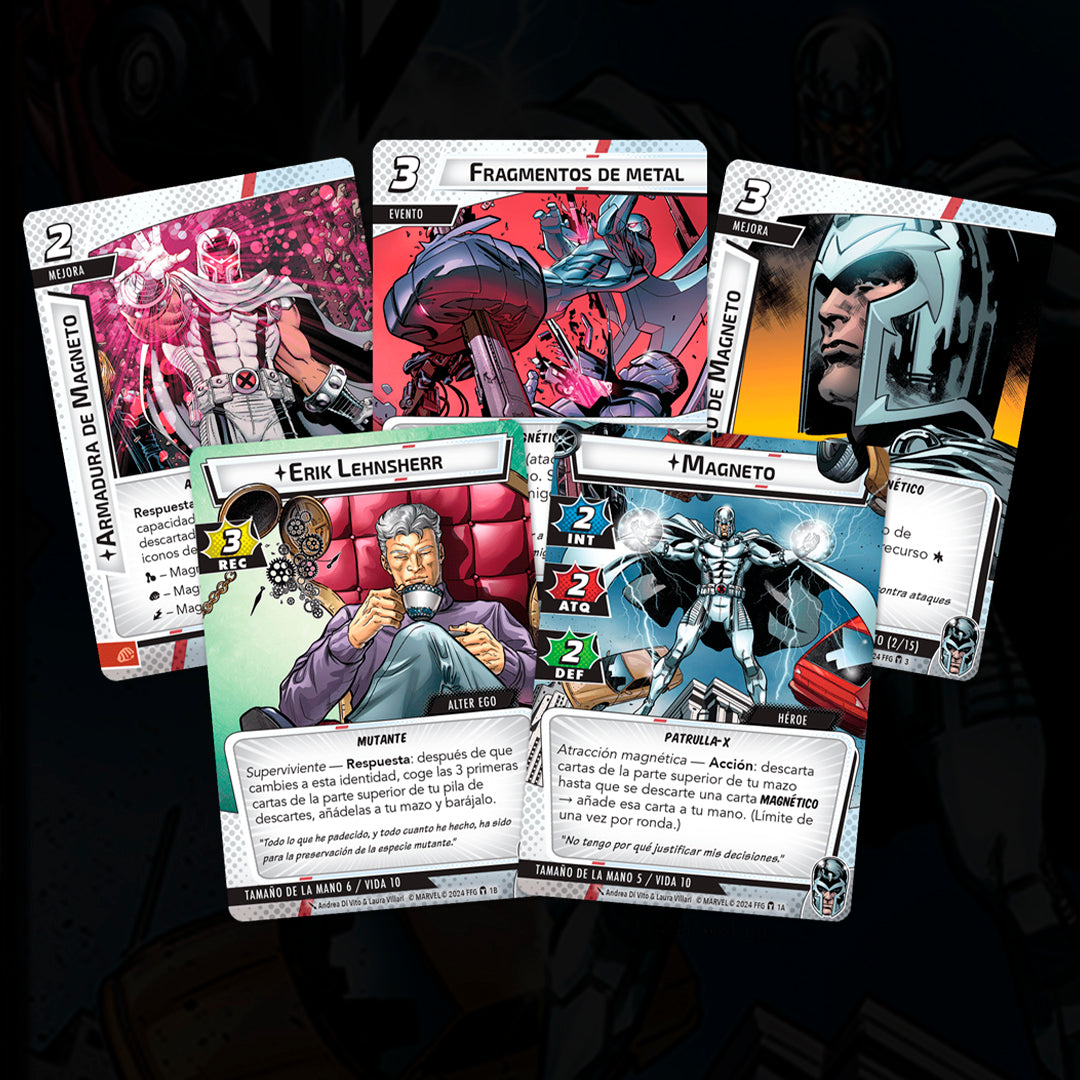 MARVEL CHAMPIONS: EL JUEGO DE CARTAS - MAGNETO