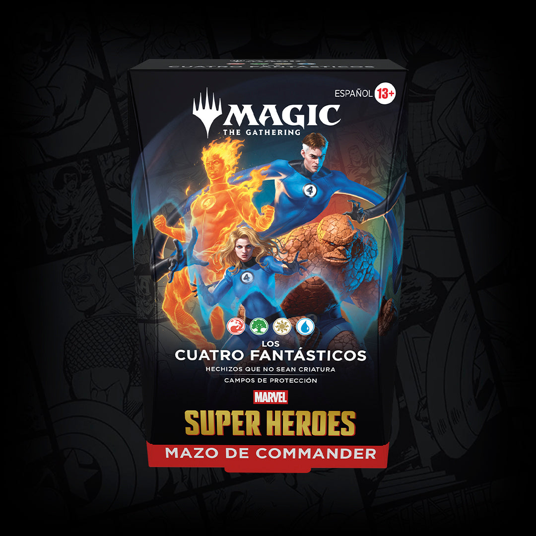 RESERVA - MTG Marvel Super Heroes – Commander (Mazos sueltos y/o Pack 4) - Español