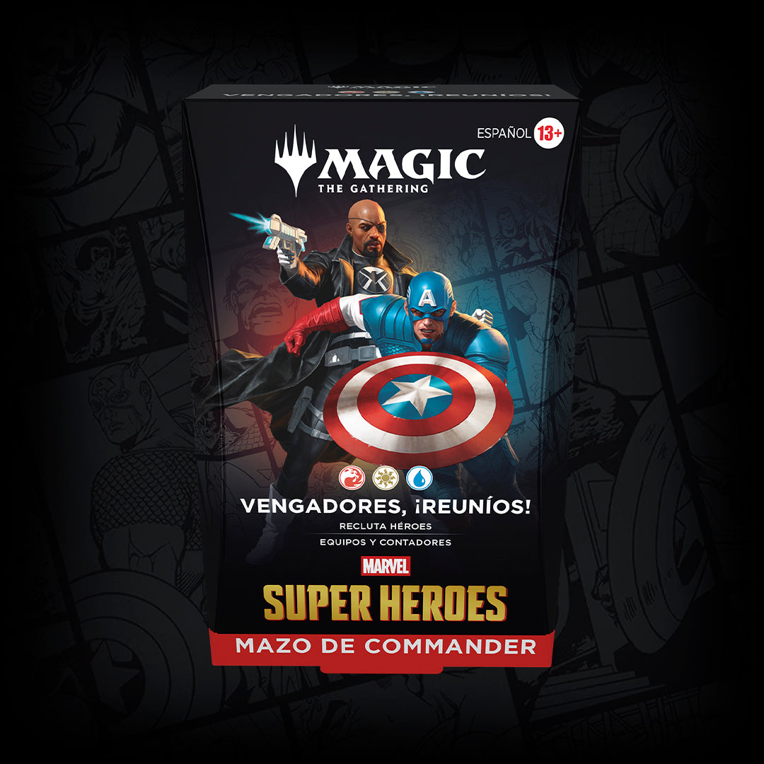 RESERVA - MTG Marvel Super Heroes – Commander (Mazos sueltos y/o Pack 4) - Español