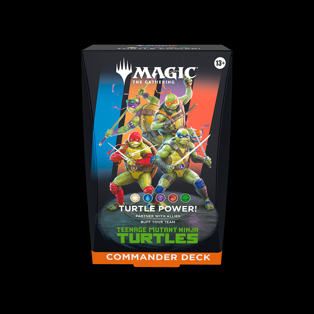 MTG Teenage Mutant Ninja Turtles – TURTLE POWER – Commander Deck Inglés MAX 2 POR CLIENTE