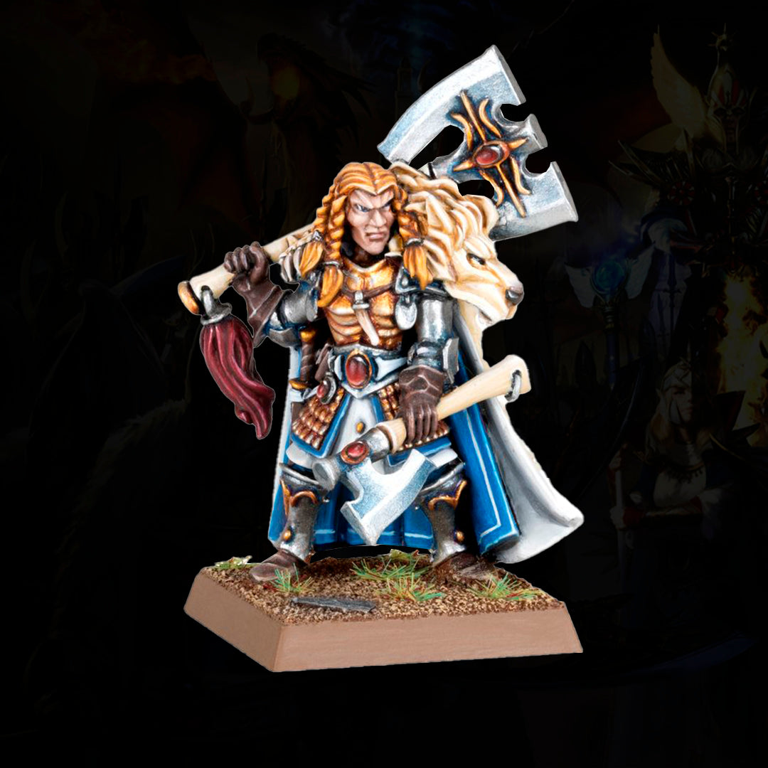 OLD WORLD: HIGH ELF REALMS - KORHIL LIONMANE