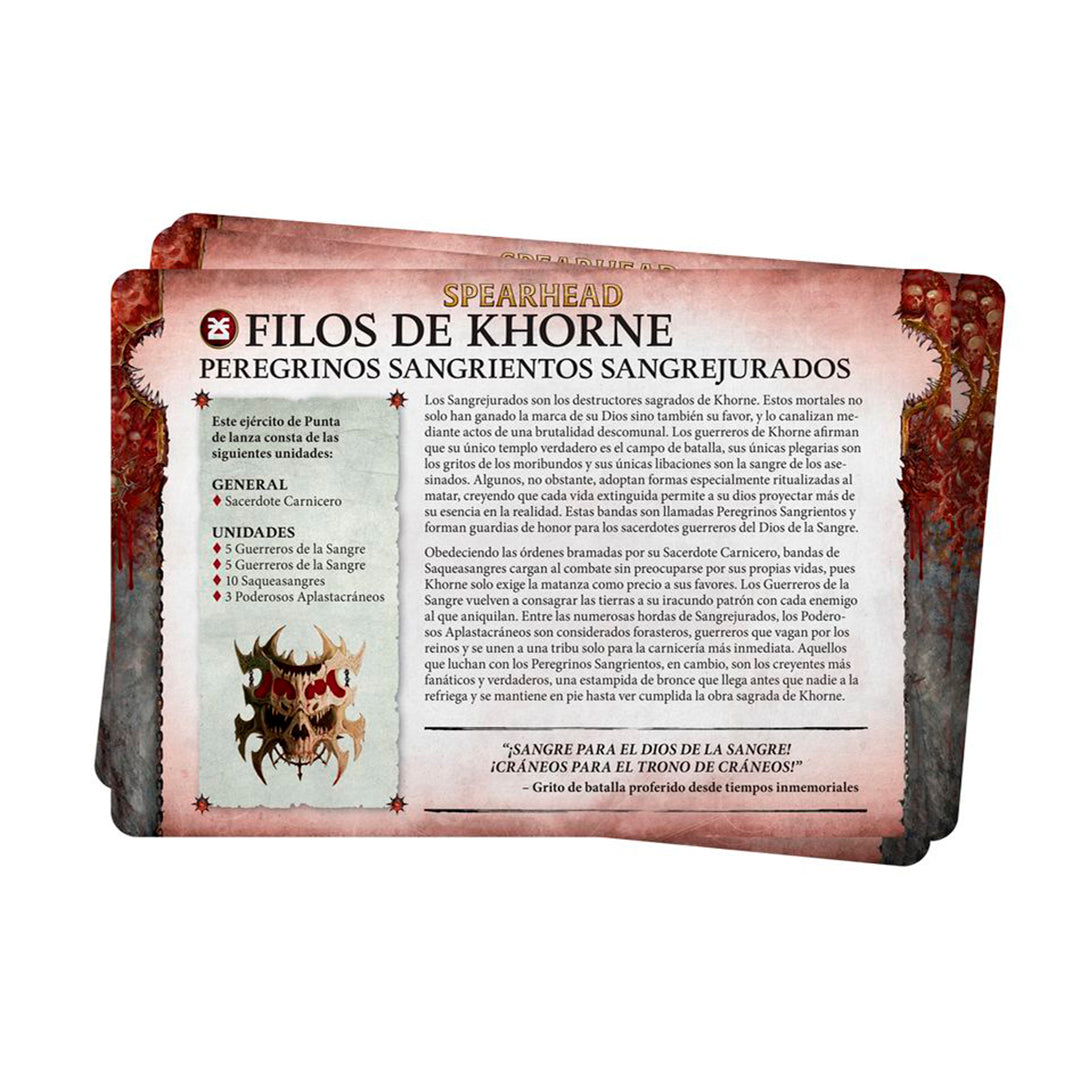 PACK DE FACCIÓN: FILOS DE KORNE (ESPAÑOL)