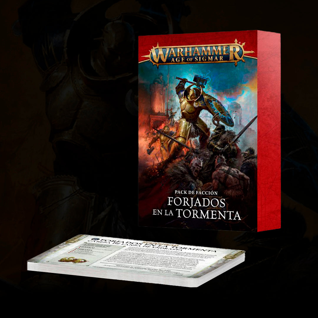 PACK DE FACCIÓN: FORJADOS EN LA TORMENTA (ESPAÑOL)