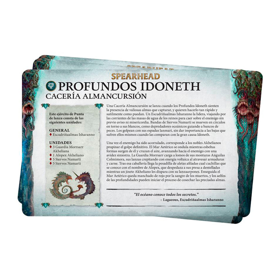 PACK DE FACCIÓN: PROFUNDOS IDONETH (ESPAÑOL)