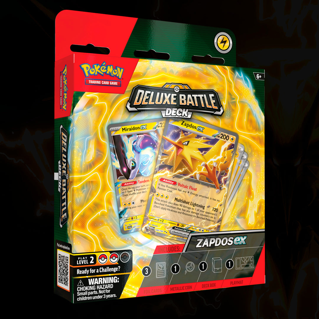 POKEMON: TCG DELUXE BATTLE DECK - ZAPDOS EX - ESPAÑOL