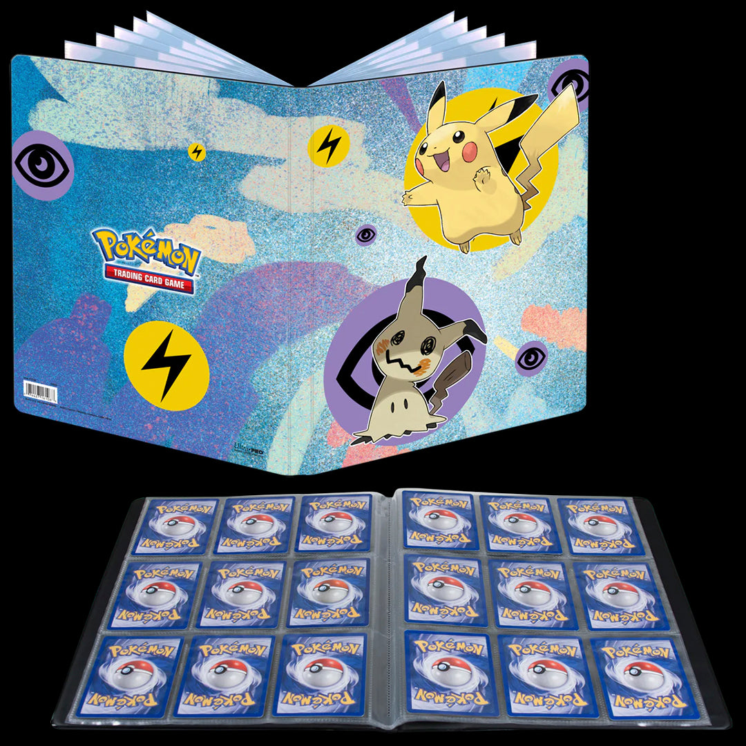 POKEMON BINDER: ALBUM 9 POCKETS PRO - PIKACHU y MIMIKYU