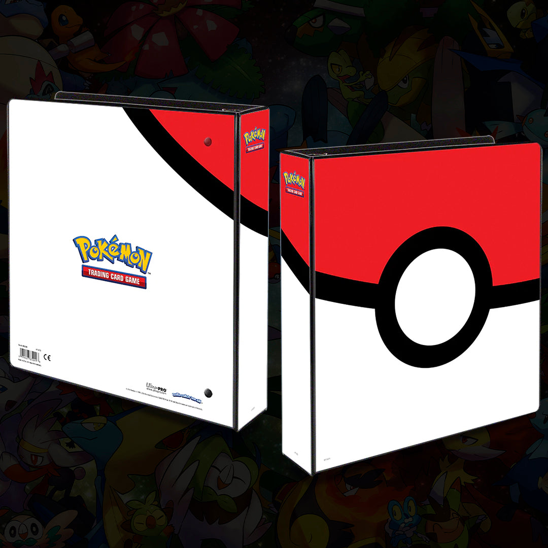 POKEMON ULTRA PRO: CARPETA 3 ANILLAS PRO BINDER - POKEBAL