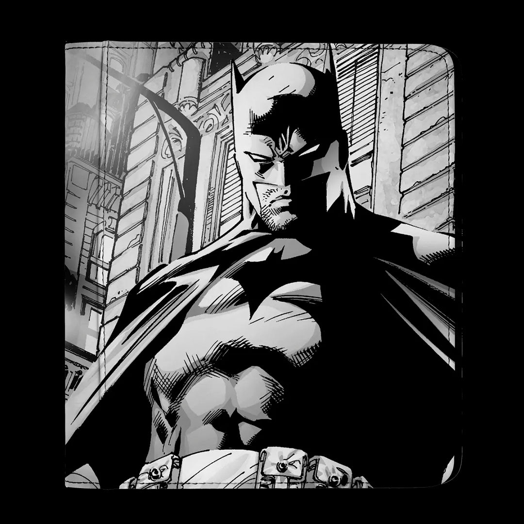 PORTFOLIO DRAGON SHIEDL: BATMAN DARK KNIGHT - 9 BOLSILLOS