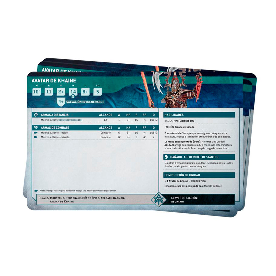 AELDARI: TARJETA DE DATOS
