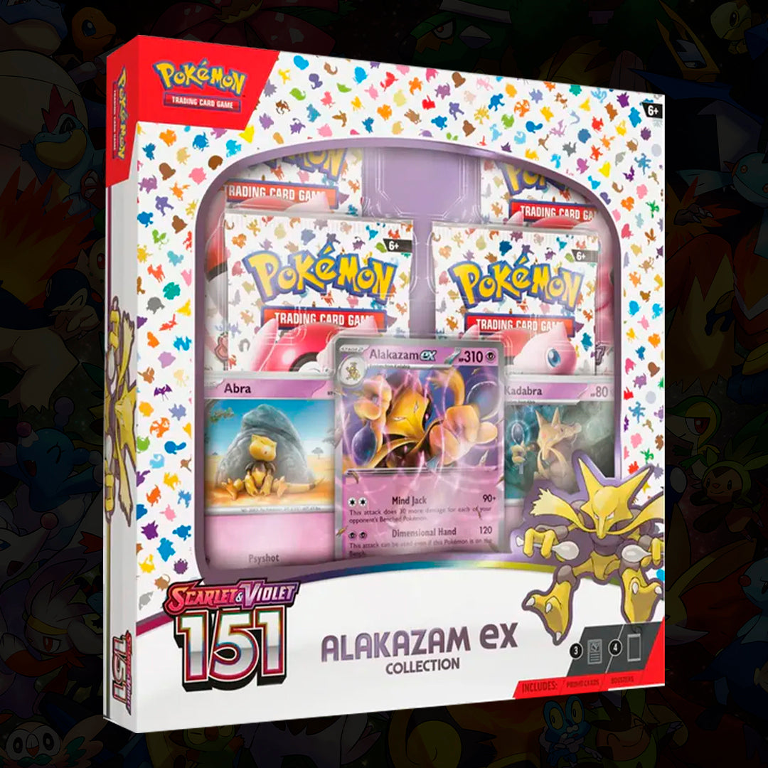 Pokémon 151: Alakazam Ex Collection (Español)