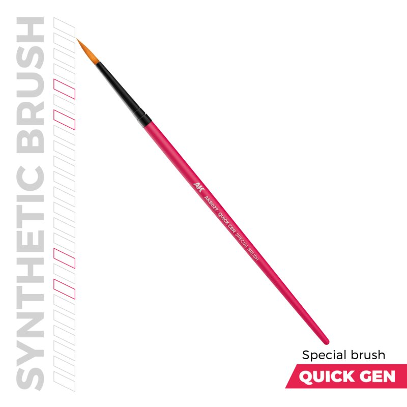 AK: QUICK GEN SPECIAL BRUSH - SYNTHETIC