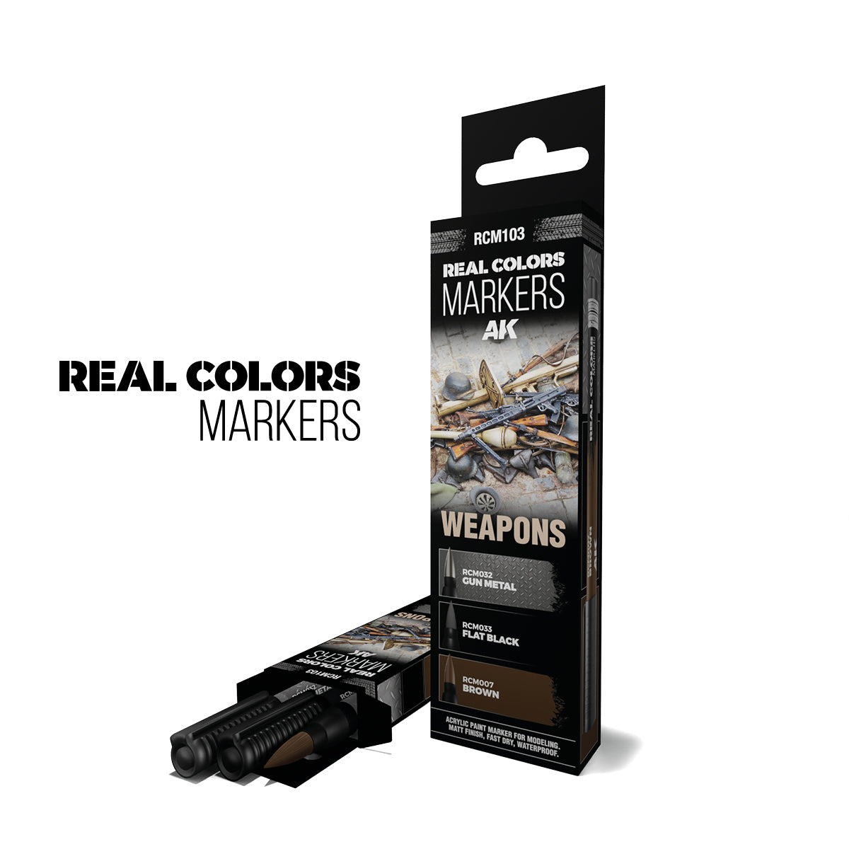 AK: RC MARKERS SET - WEAPONS