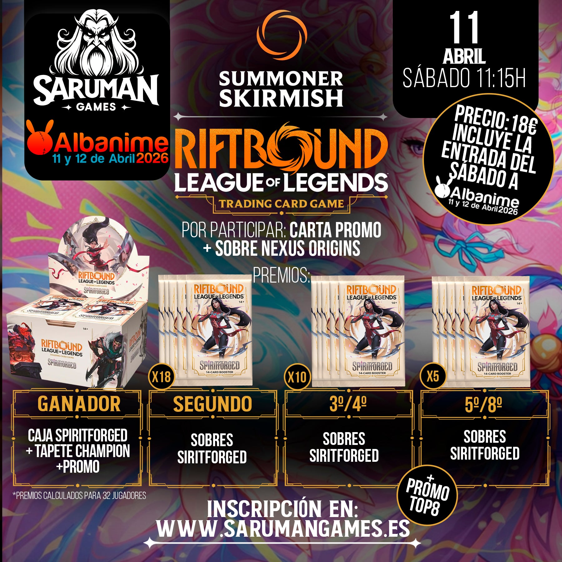 RIFTBOUND – LEAGUE OF LEGENDS TCG | SUMMONER SKIRMISH